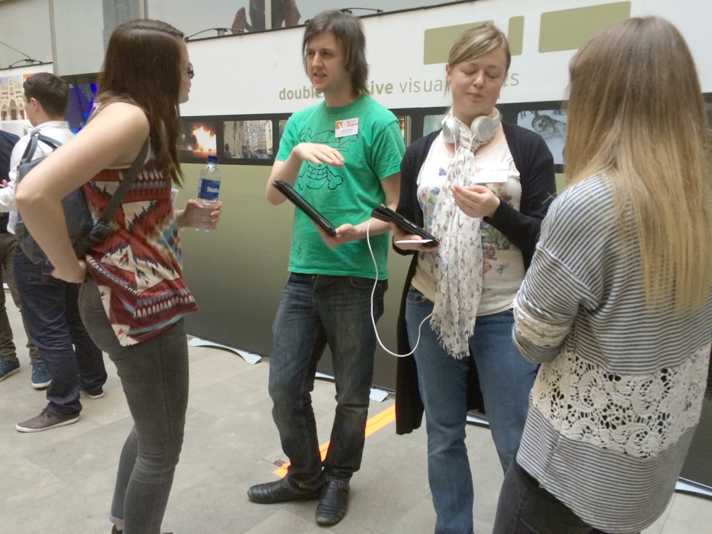  Towards the close of a very eventful evening of networking 