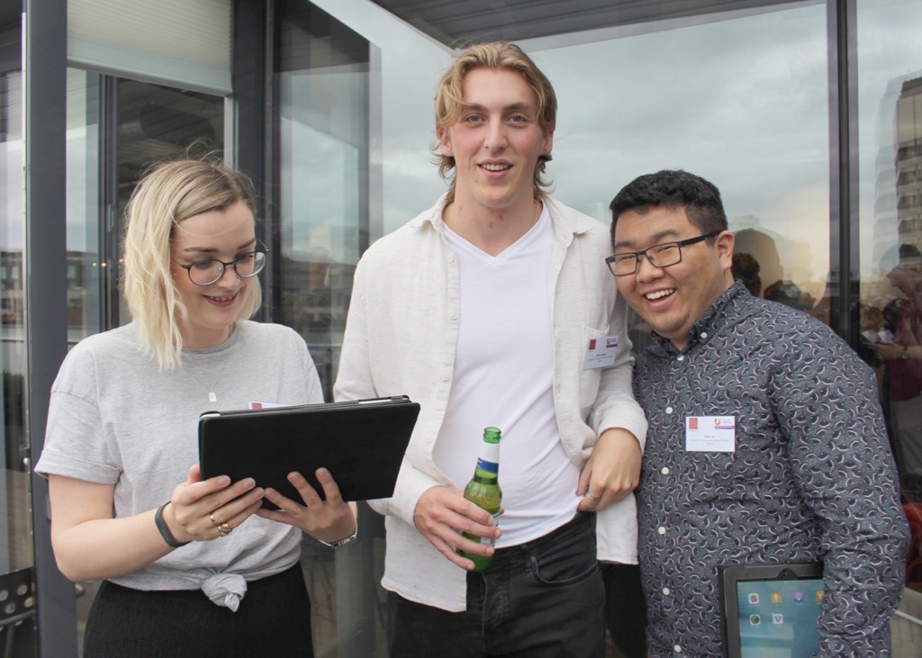  With Harriet Edge Partington 