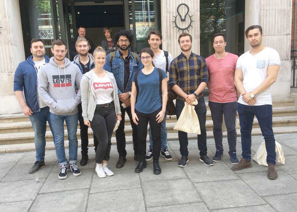  After the ILM studio tour and talk  