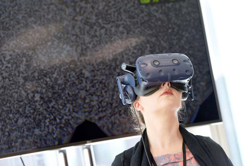  VFX Supervisor Eugénie von Tunzelmann exploring the Morphogentic world of Andy Lomas 