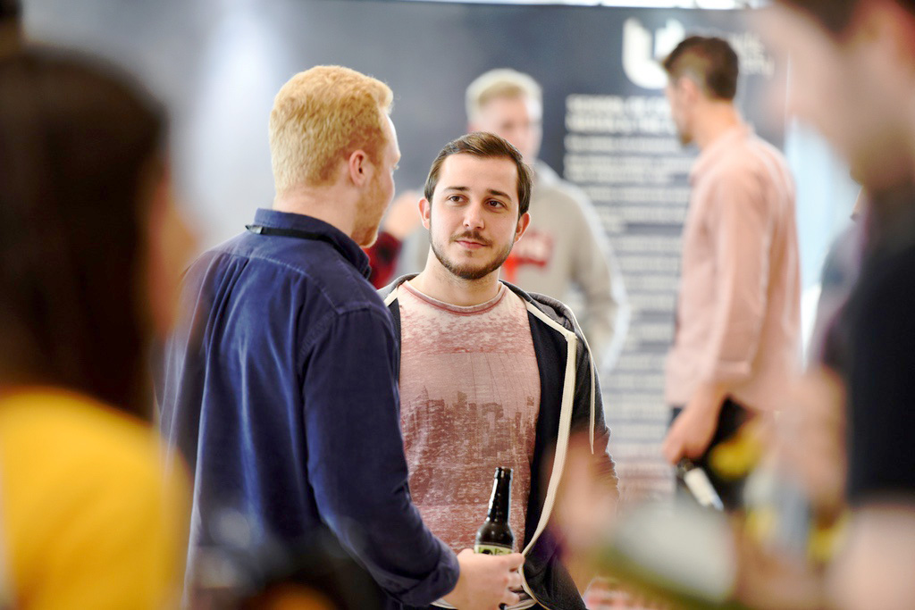  Mikhail Gubkin, Technical Director sharing stories with 3D Artist James Weston  