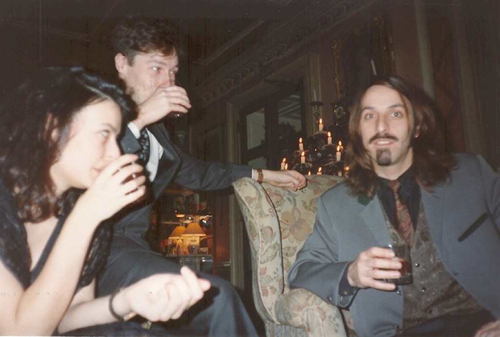  With Bruno Nicoletti at the Lost in Space xmas party 